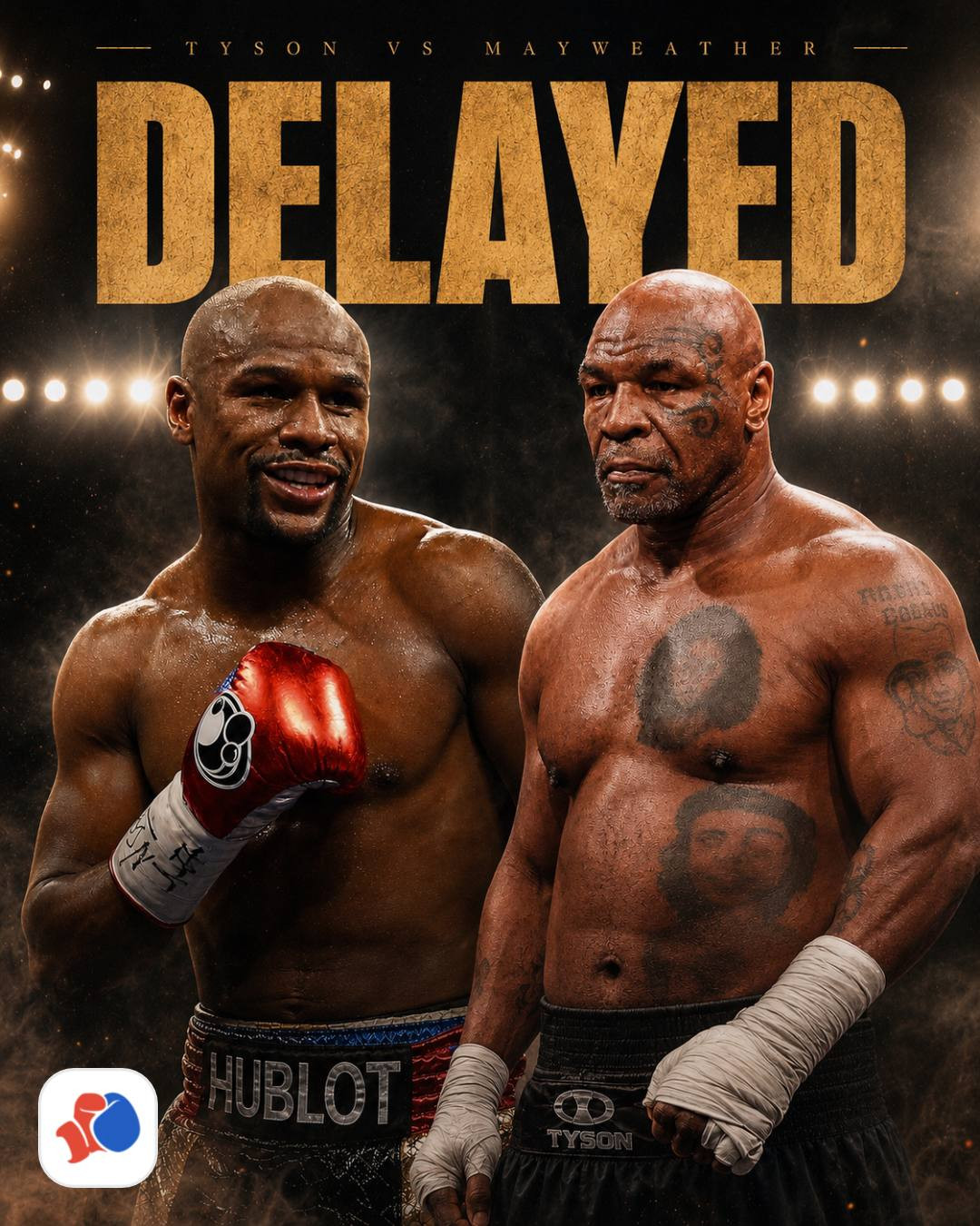 Tyson-Mayweather exhibition is delayed to Fall 👀