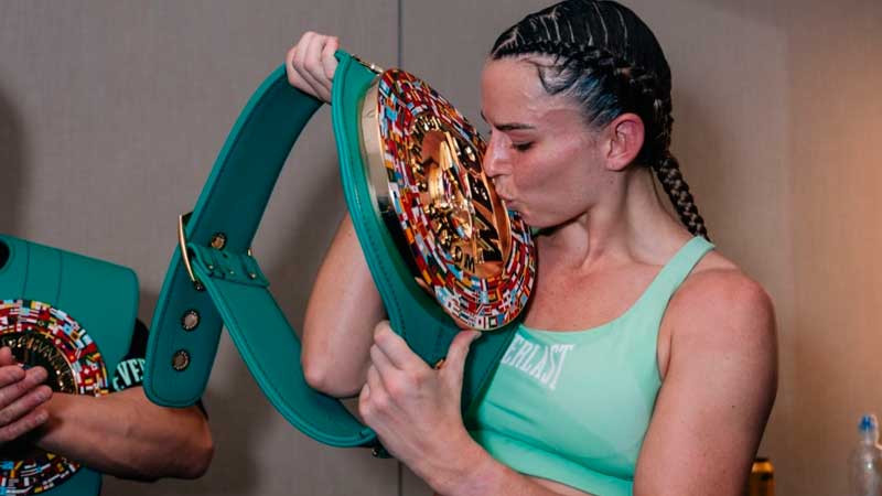 Skye Nicolson becomes two-division champion