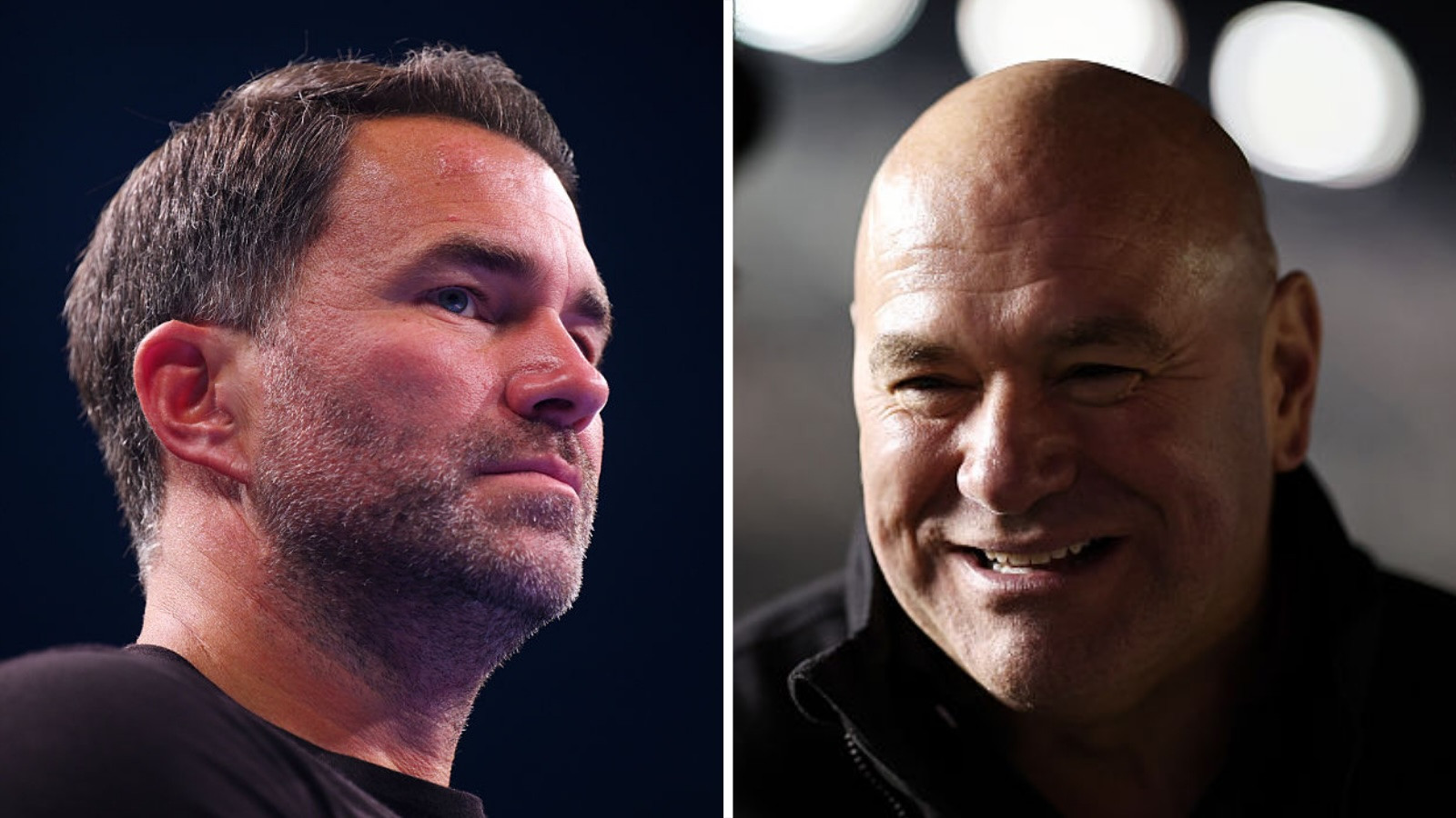 Eddie Hearn predicts a boxing fight against Dana White