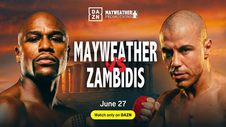 Mayweather-Zambidis undercard revealed
