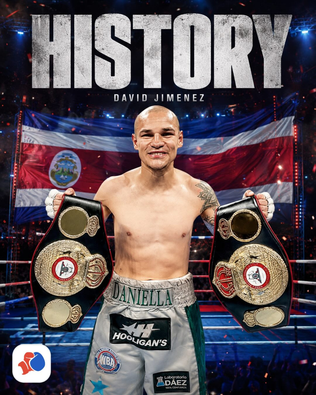 Costa Rica gets its first male world champion