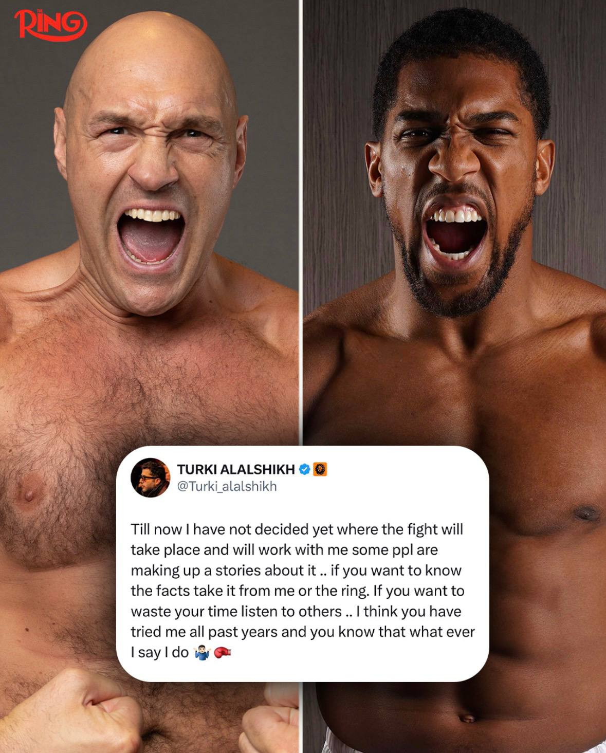 Turki shuts down Joshua vs Fury venue rumours