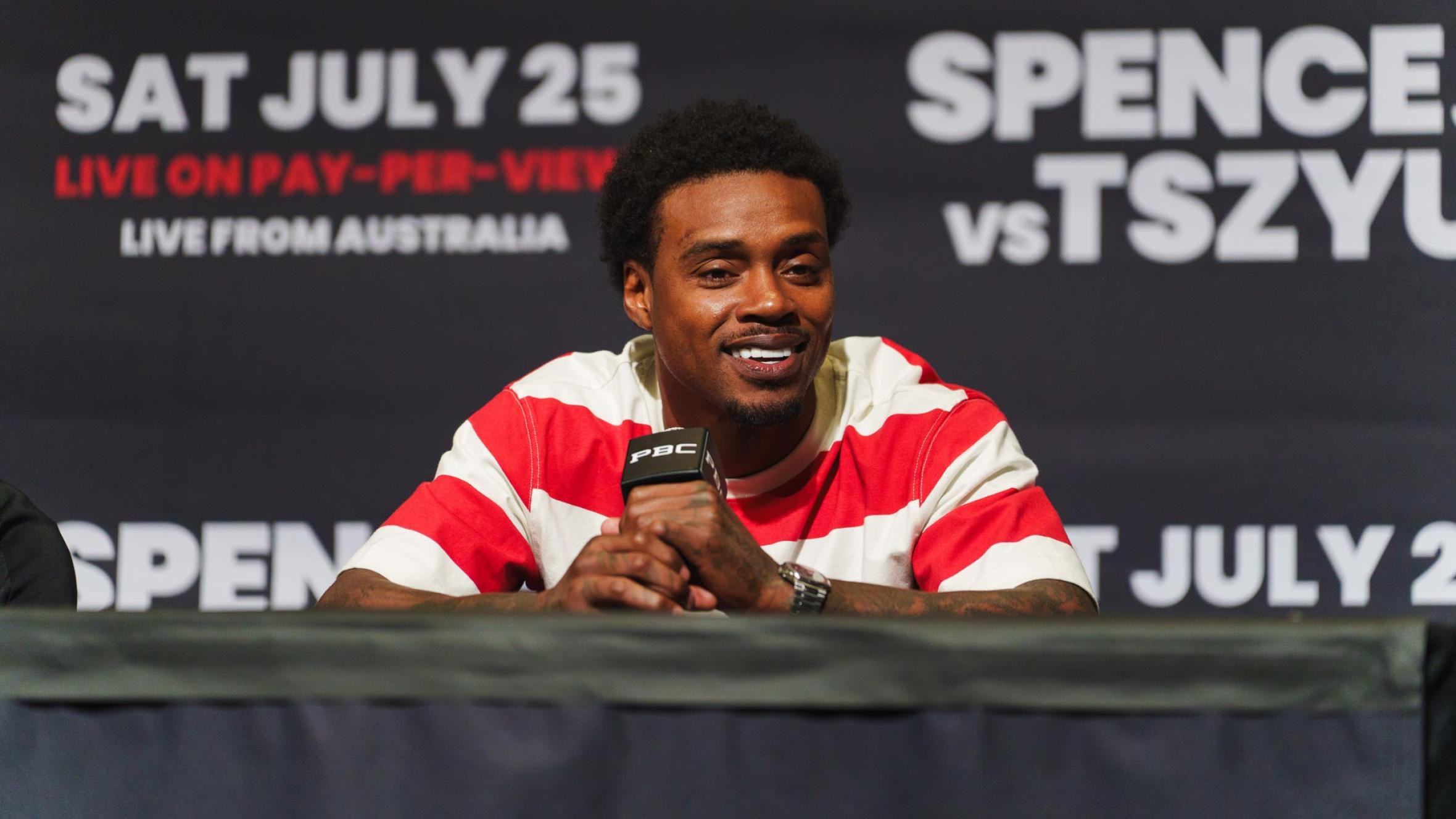 Ronnie Shields says Errol Spence will be “better than ever” for Tim Tszyu fight