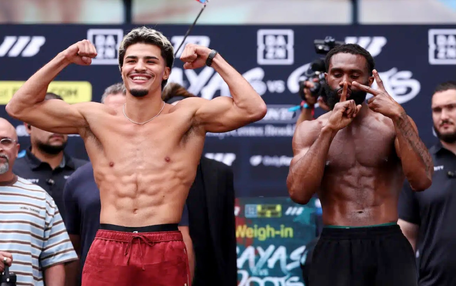 Jaron Ennis ordered to trim beard after Xander Zayas team complaint at weigh-in