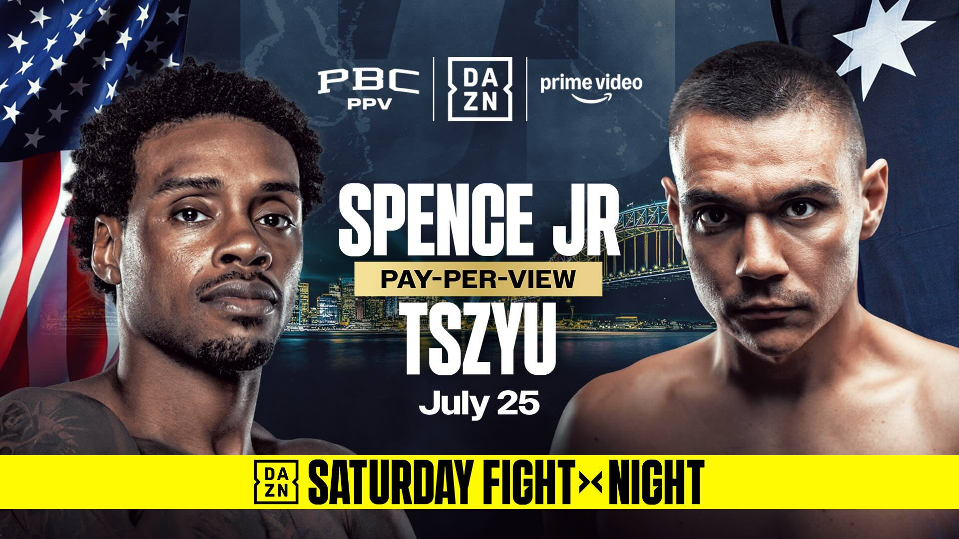 Errol Spence Jr. vs Tim Tszyu PPV added to DAZN!