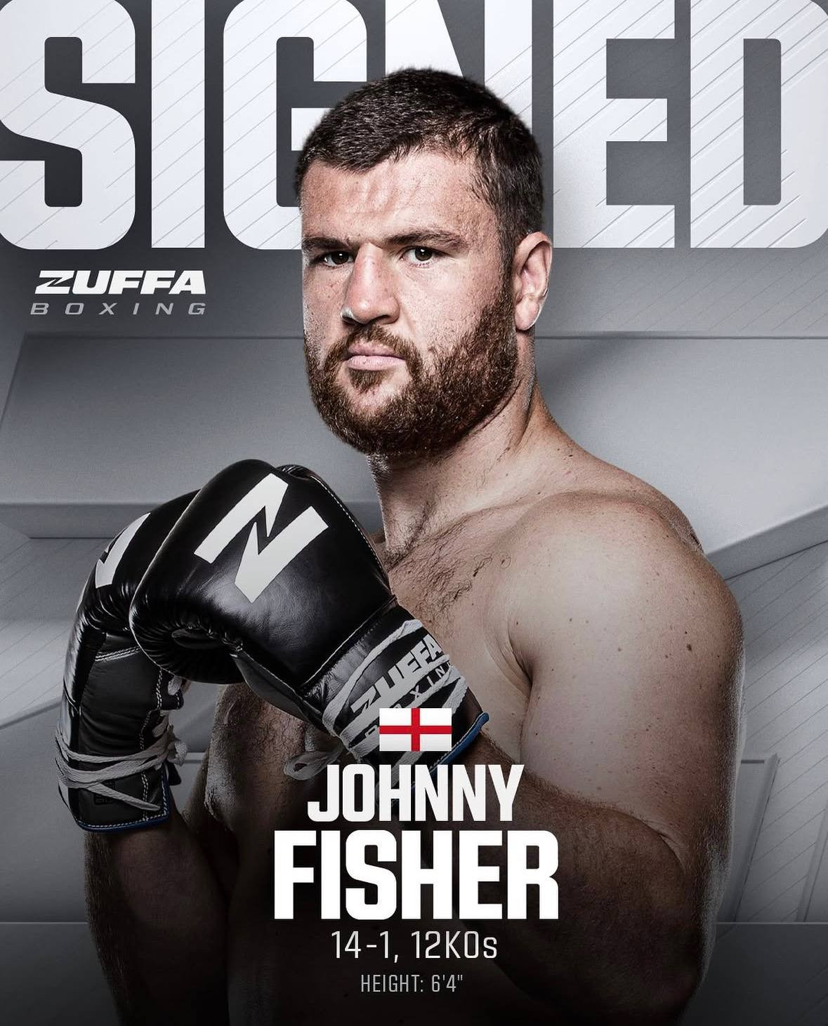 Johnny Fisher signs with Zuffa Boxing
