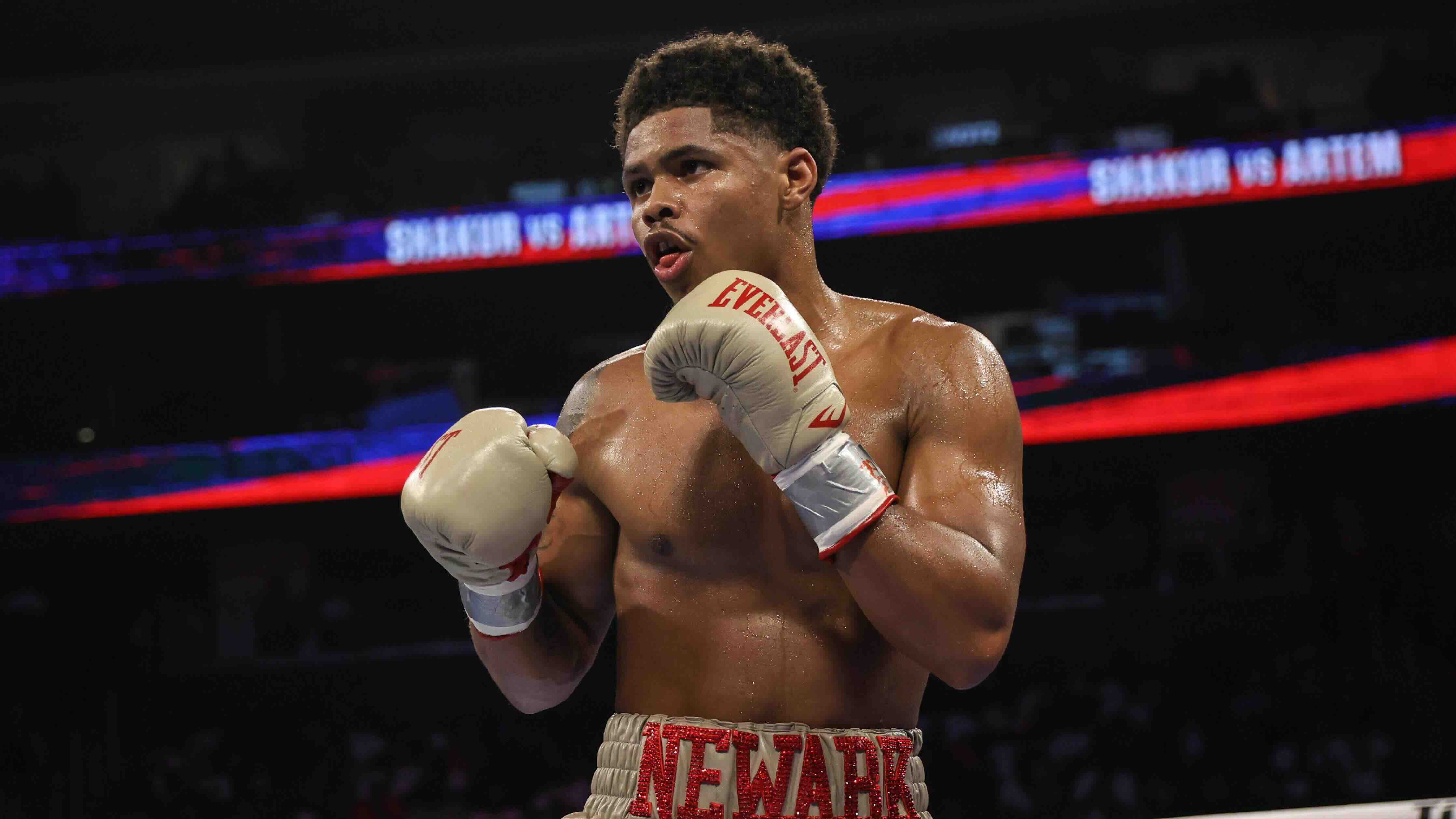 Shakur Stevenson defends catchweight contests