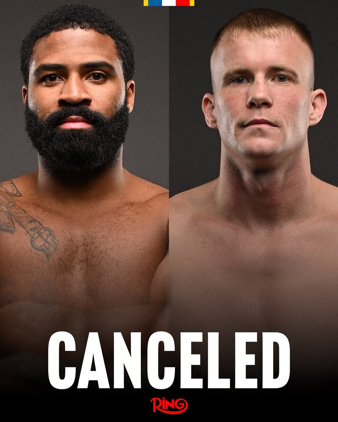 Fulton vs. Wilson canceled after weight issues