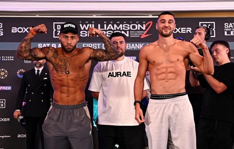 Troy Williamson predicts earlier stoppage in Callum Simpson rematch