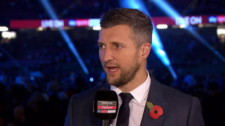 Carl Froch picks Joe Calzaghe to beat Andre Ward