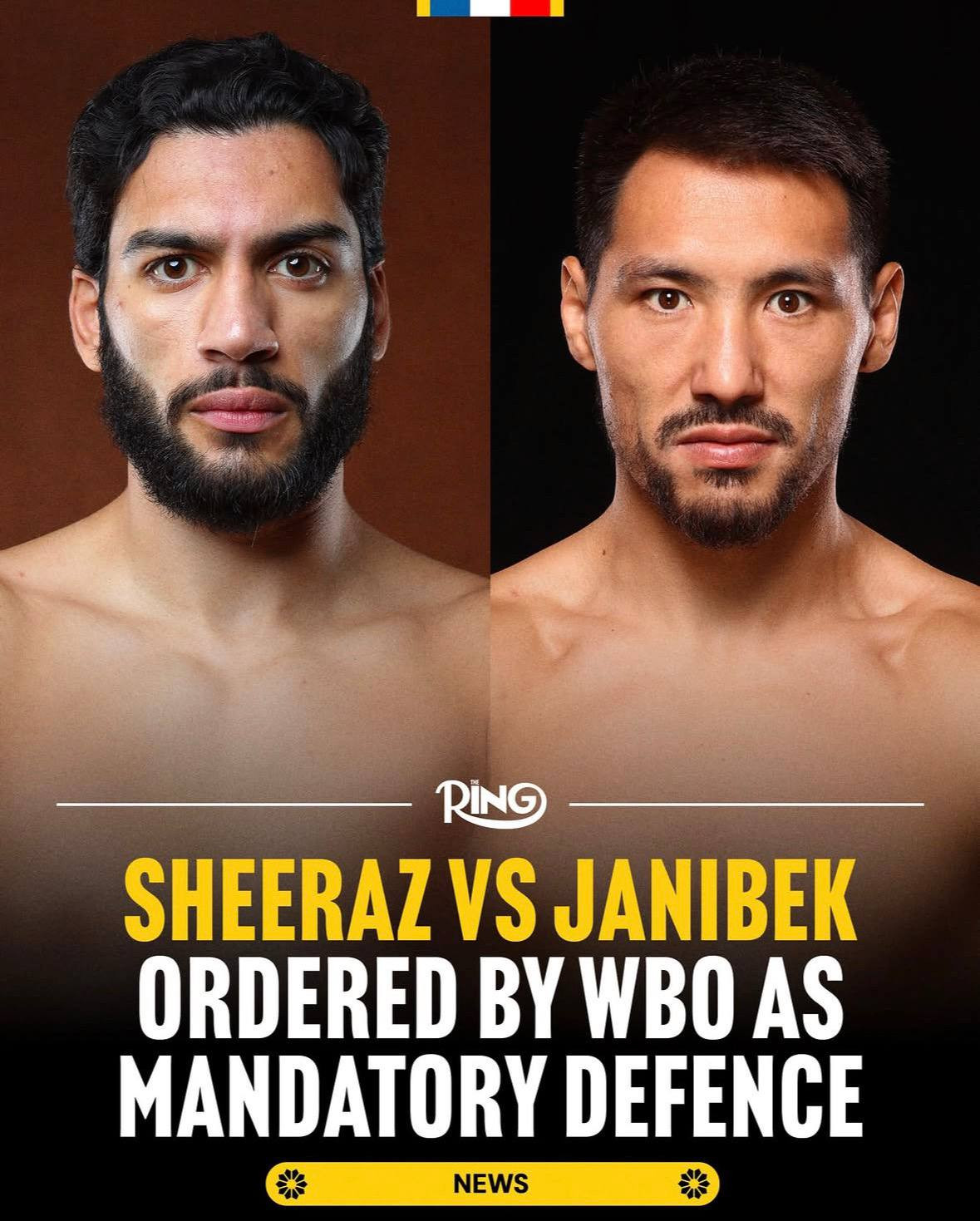 Sheeraz vs. Janibek ordered by WBO