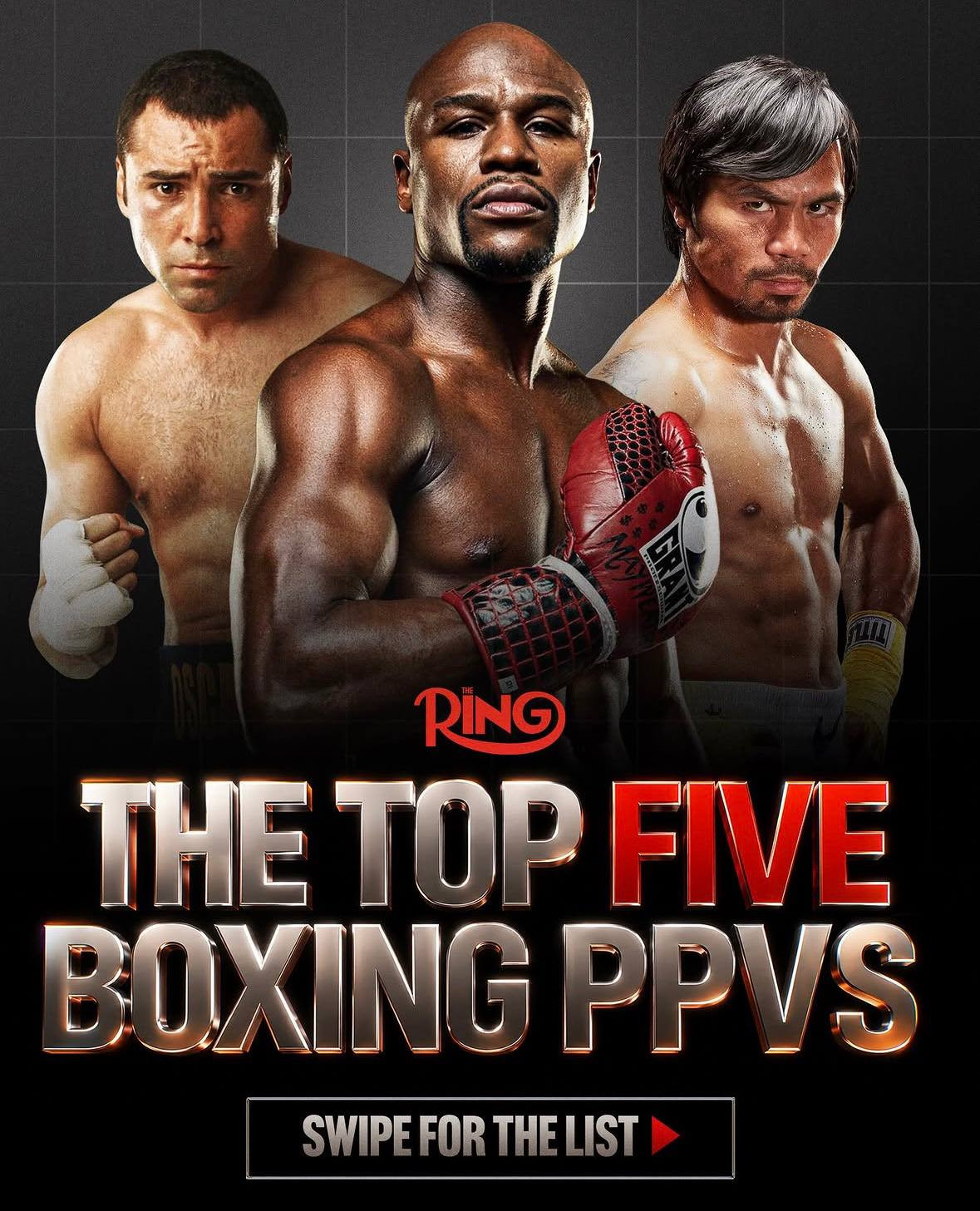 The five biggest boxing PPVs ever