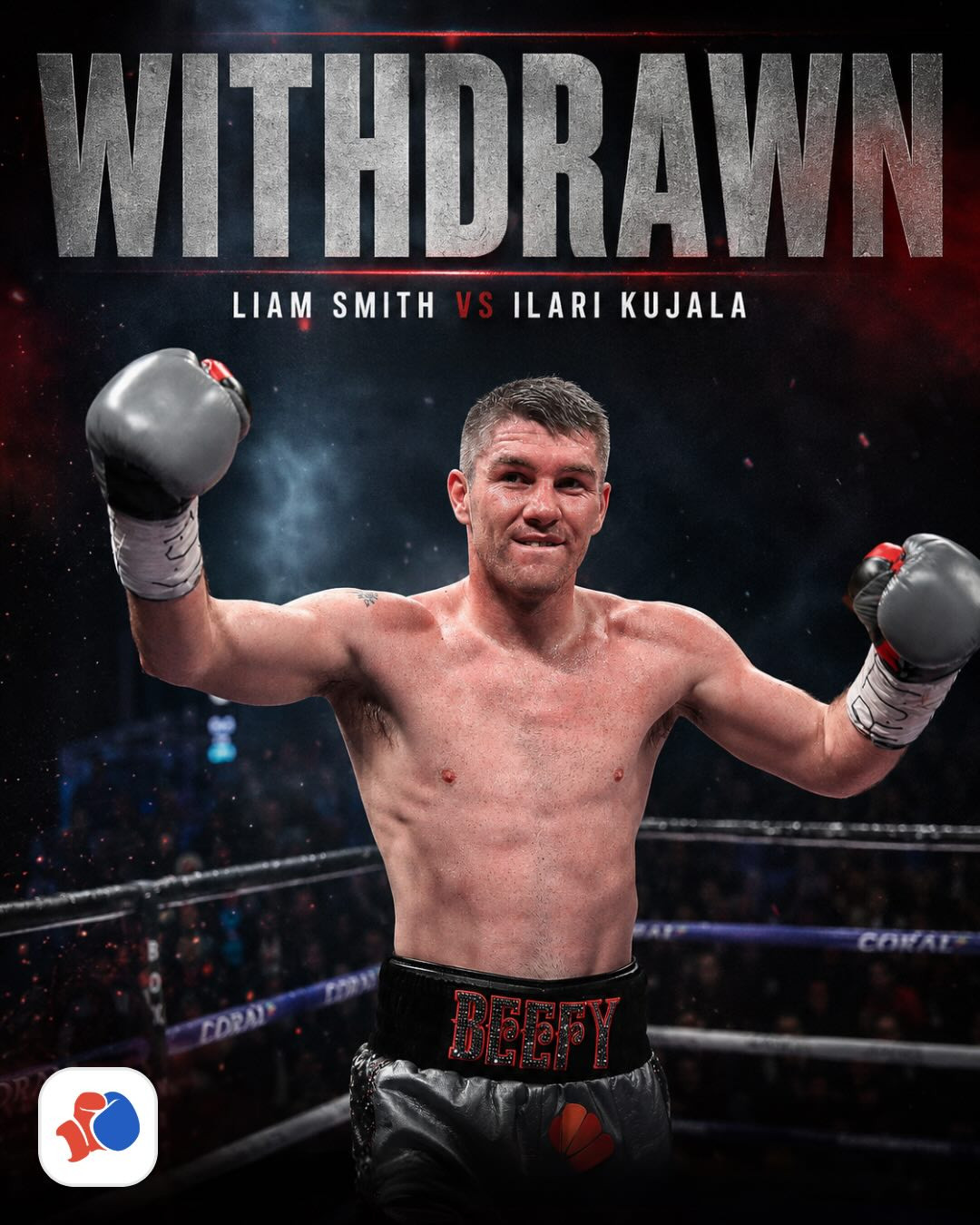 Liam Smith withdraws from Kujala fight with injury
