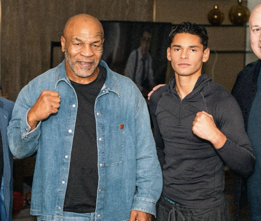 Mike Tyson picks Ryan Garcia to beat Conor Benn
