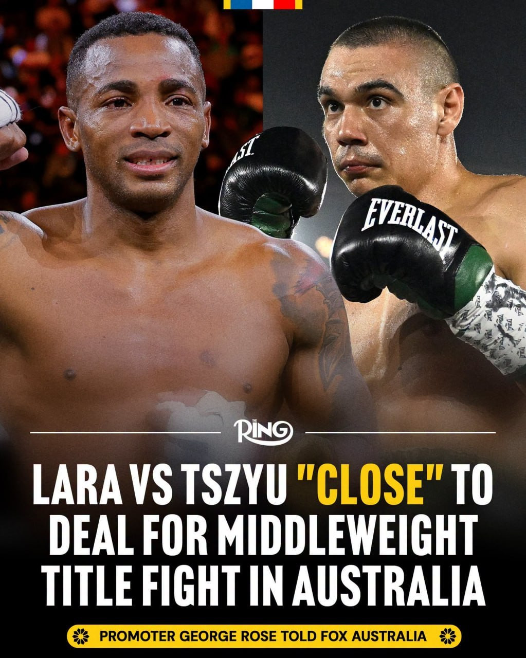 Tszyu vs. Lara close to being finalized